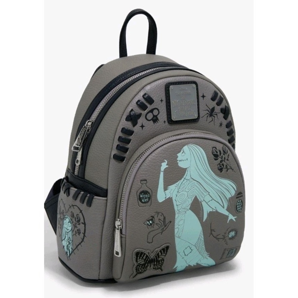 NWT Loungefly Disney The Nightmare Before Christmas Sally Icons Mini Backpack